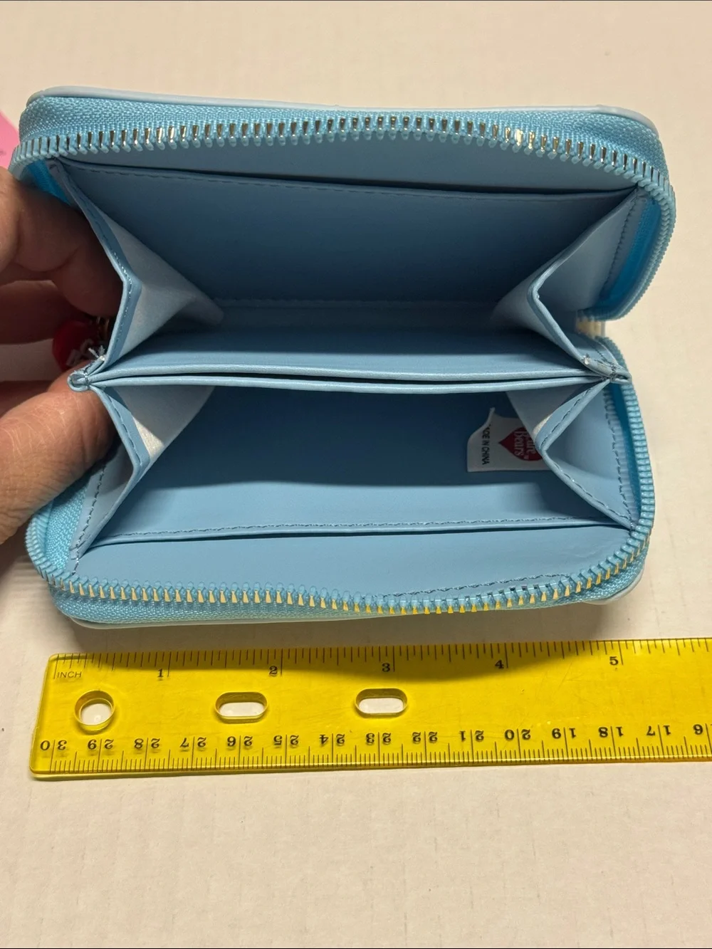 Care Bears Rainbow Cloud Zip Wallet NWT